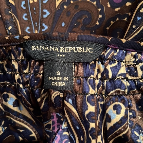 NWOT Banana Republic Paisley Tunic - Picture 5 of 8